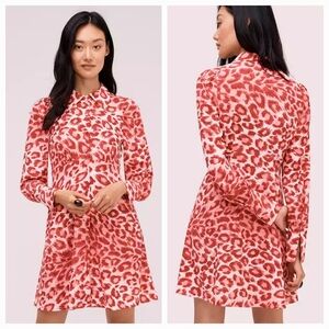 Women's Kate Spade Panthera Shirt Dress Size 2